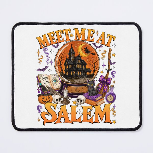 Item preview, Meet Me at Salem Witchy Halloween Crystal Ball designed and sold by varin-studio.