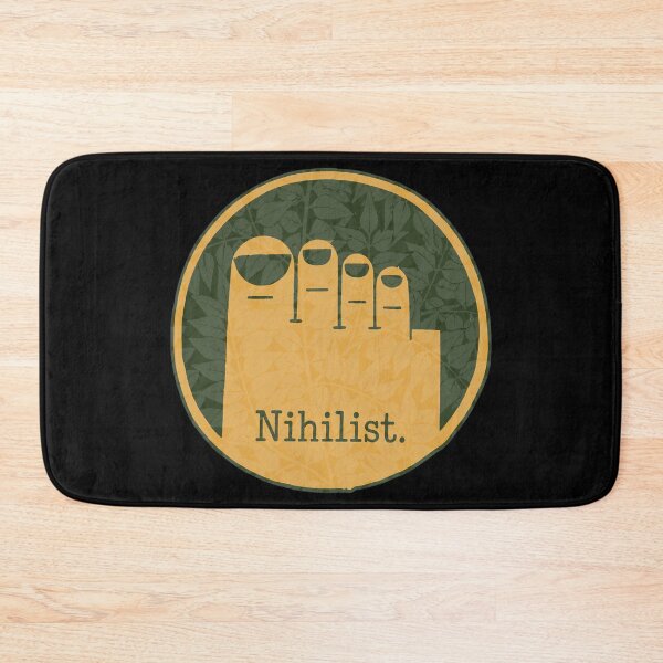Item preview, Nihilist Foot Quote Philosophy -72 designed and sold by PenguinBluestar.