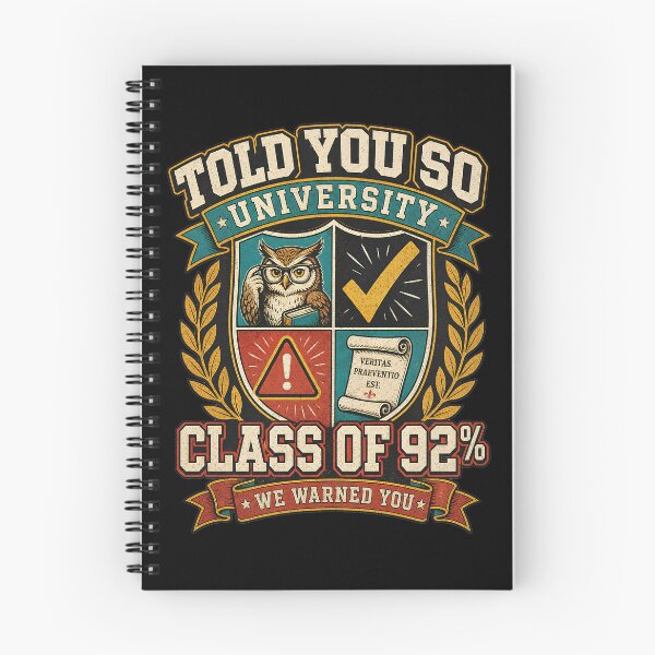 Item preview, Told You So University | Class of 92% designed and sold by The People’s Punchline.
