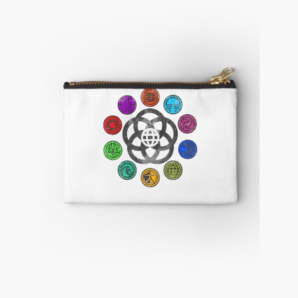 Item preview, World Center Symbol Surrounding Pavilion Badges designed and sold by Shamy-v8.