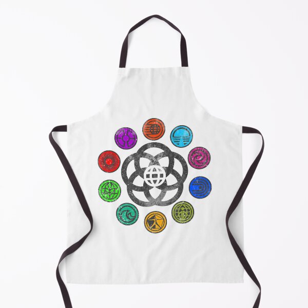 Item preview, World Center Symbol Surrounding Pavilion Badges designed and sold by Shamy-v8.