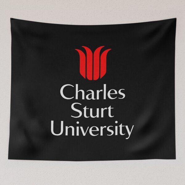 Item preview, Bloodstained Charles Sturt University eWalls Speak designed and sold by Chanfacesaround.