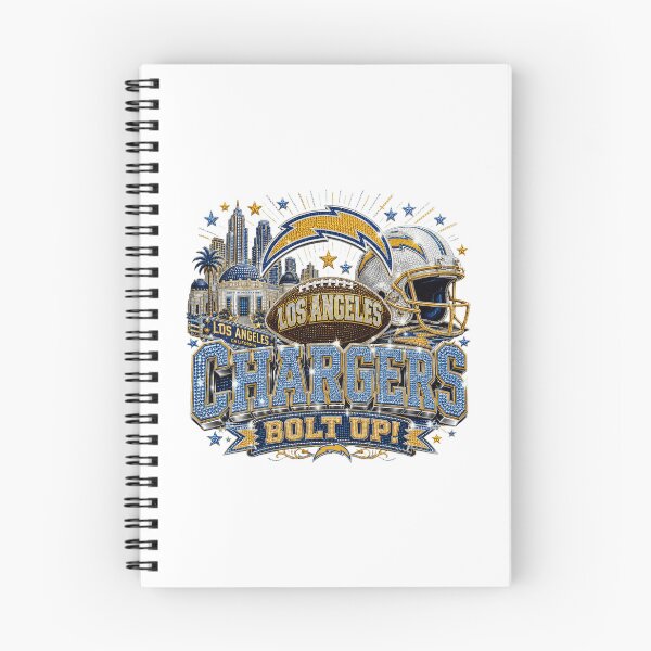 Item preview, Los Angeles Chargers Glitter Football Bling Design designed and sold by lanaifyke.