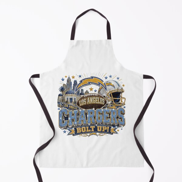 Item preview, Los Angeles Chargers Glitter Football Bling Design designed and sold by lanaifyke.