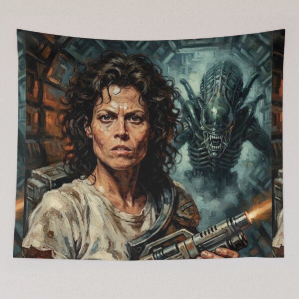 Item preview, Alien Fine Art Tribute designed and sold by Art's Diner.
