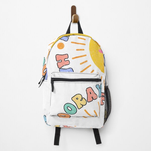 Item preview, Hooray Hooray Happy First Day Back To School Teacher Groovy T-Shirt designed and sold by gidget-gadget.