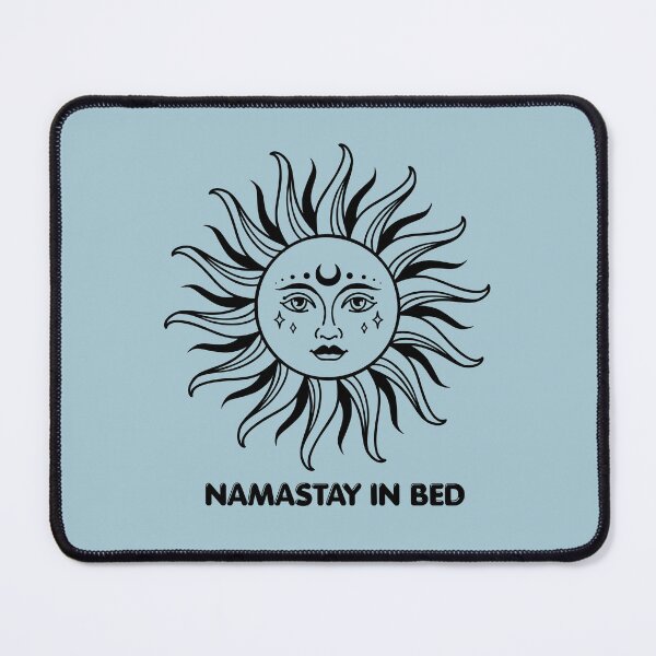 Item preview, Namastay in Bed Sun & Moon designed and sold by 247DesignStudio.