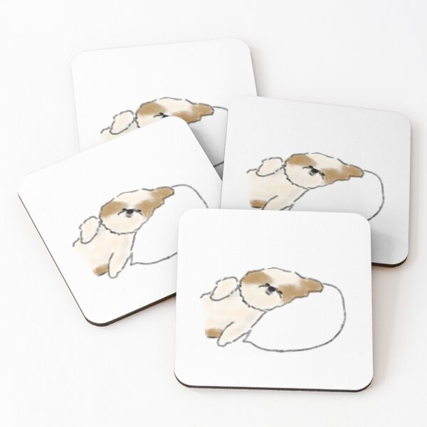 Item preview, Sleeping Puppy In Speech Bubble designed and sold by raun.draw.
