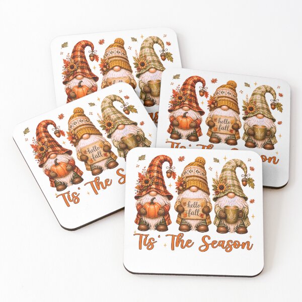 Item preview, Tis the Season Fall Gnomes Pumpkin Coffee designed and sold by varin-studio.
