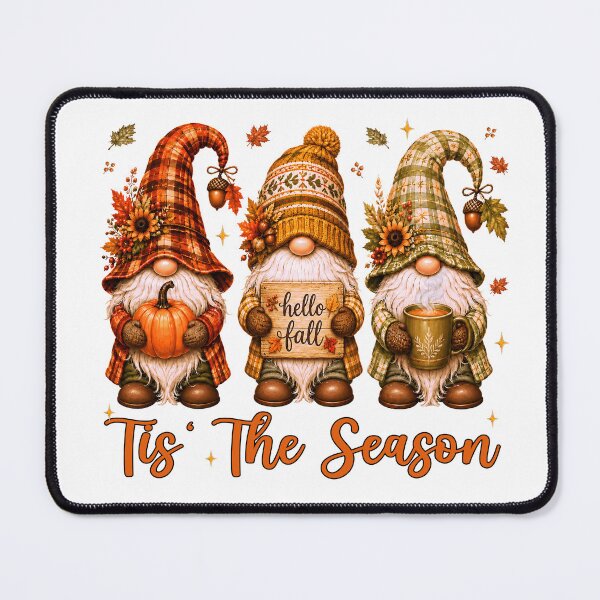 Item preview, Tis the Season Fall Gnomes Pumpkin Coffee designed and sold by varin-studio.