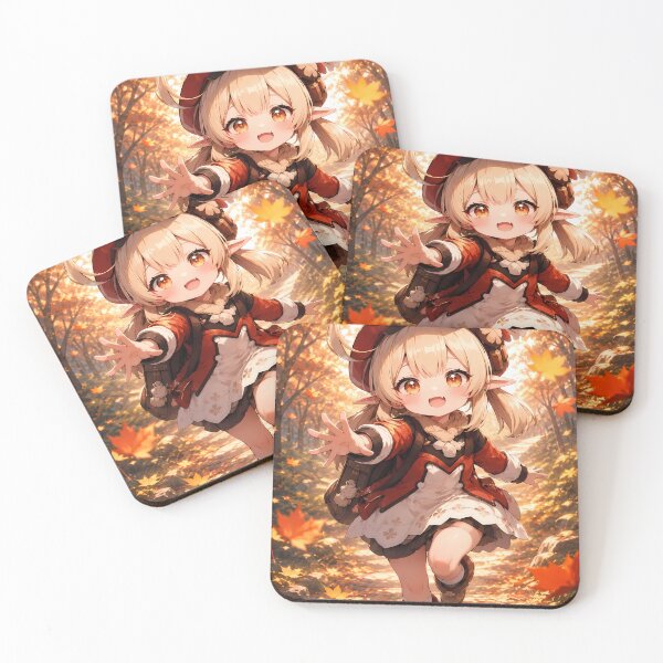 Item preview, Klee Genshin Impact Autumn Forest Adventure designed and sold by Dashsopaner.