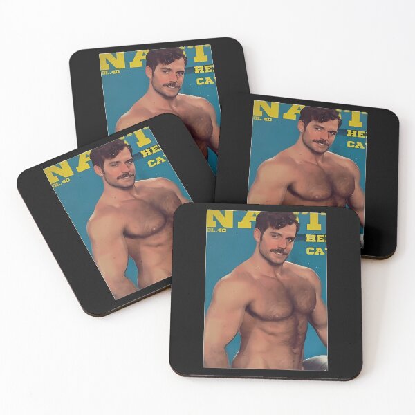 Item preview, Muscular Man Mustache Magazine Cover designed and sold by zgroup.