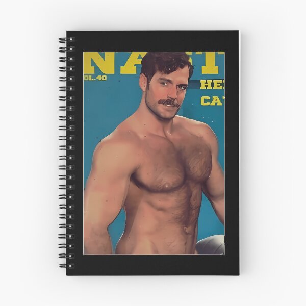Item preview, Muscular Man Mustache Magazine Cover designed and sold by zgroup.