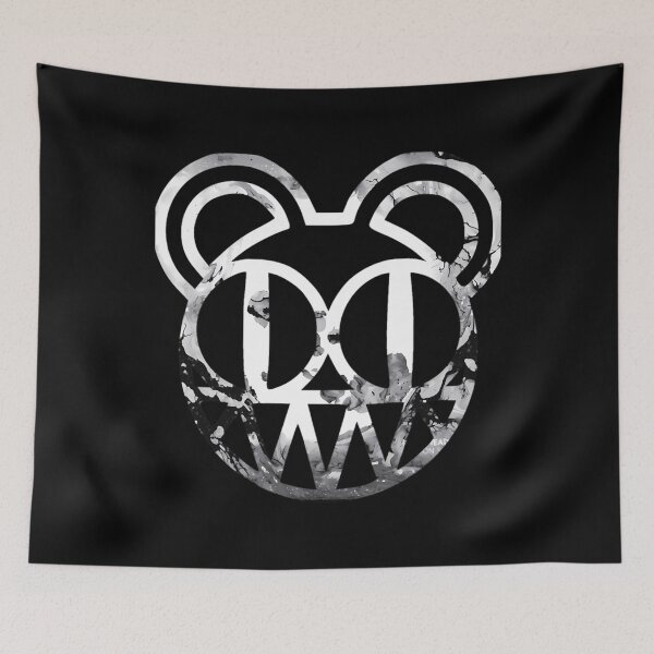 Item preview, Alternative Rock Glitch Distressed Modified Bear Symbol designed and sold by RebeccaWaterssd.