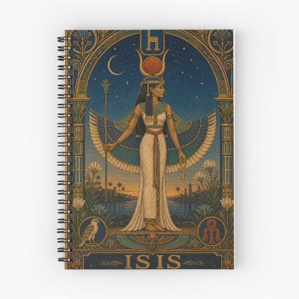 Item preview, Isis — Egyptian Goddess of Magic | Egyptian Revival Art designed and sold by Urbantheseus.