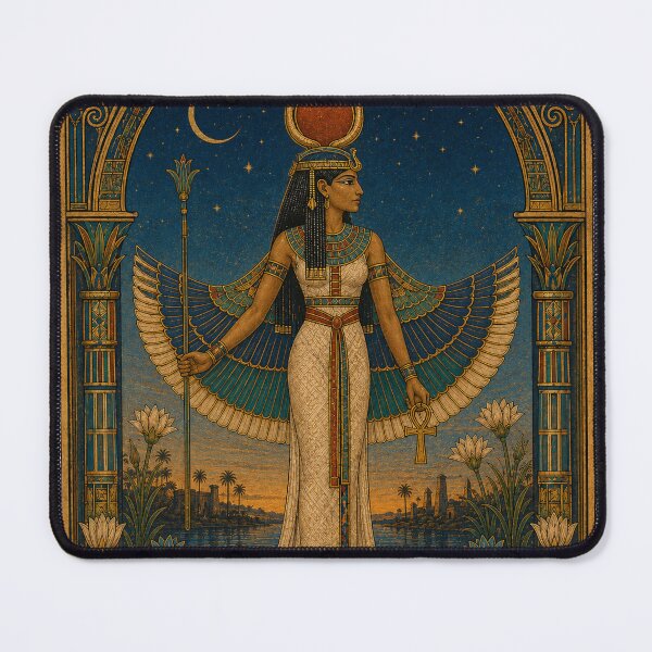 Item preview, Isis — Egyptian Goddess of Magic | Egyptian Revival Art designed and sold by Urbantheseus.
