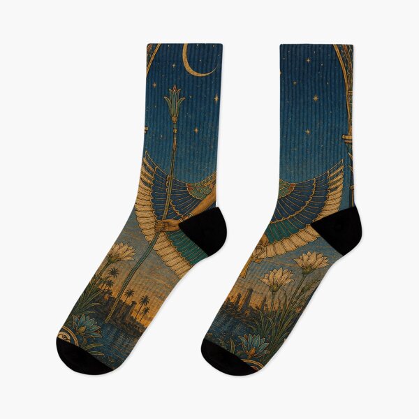 Item preview, Isis — Egyptian Goddess of Magic | Egyptian Revival Art designed and sold by Urbantheseus.