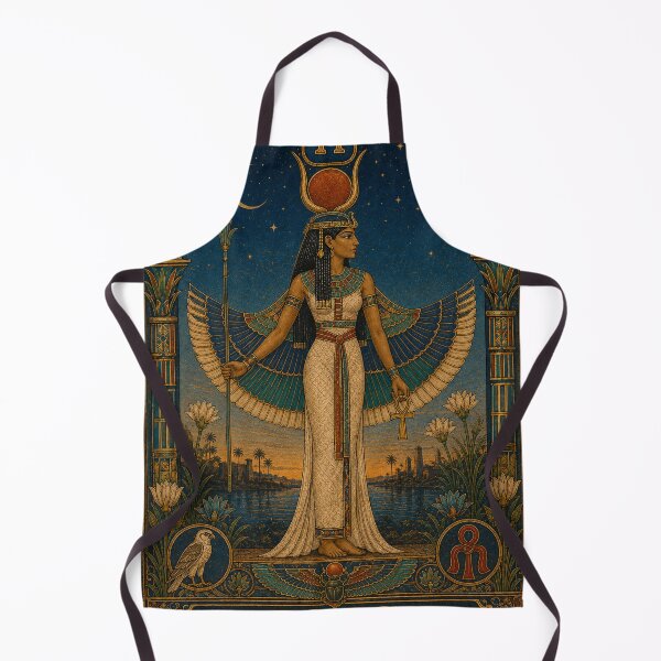 Item preview, Isis — Egyptian Goddess of Magic | Egyptian Revival Art designed and sold by Urbantheseus.