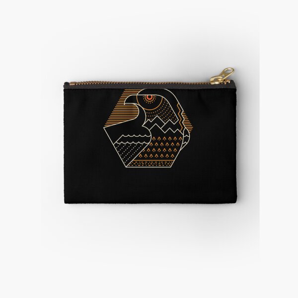Item preview, Geometric Falcon Bird Mountain Nature Wildlife Line designed and sold by munchonshop.