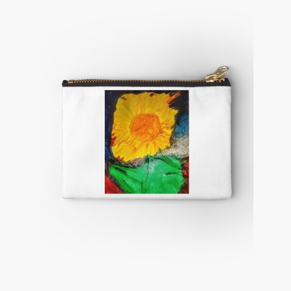 Item preview, Bold Impasto Sunburst Sunflower Artwork designed and sold by Sapphirajorie.
