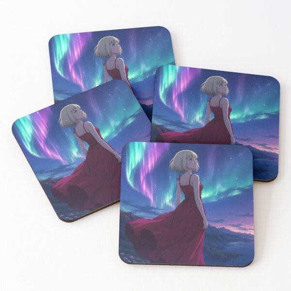 Item preview, Shiemi Moriyama Blue Exorcist Aurora Mountain Night designed and sold by Dashsopaner.