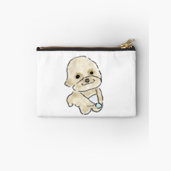 Item preview, Little Beige Poodle Puppy Hand Drawn designed and sold by raun.draw.