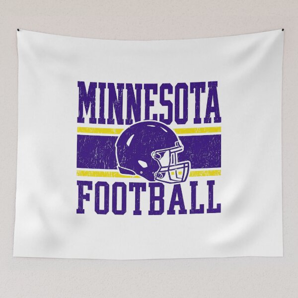 Item preview, Minnesota Football Vintage Distressed Helmet designed and sold by TammyRich84022.