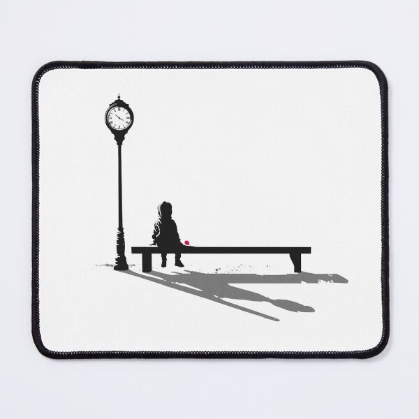 Item preview, The Boy Who Waited – Surreal Stencil Art designed and sold by Cavalier-org.