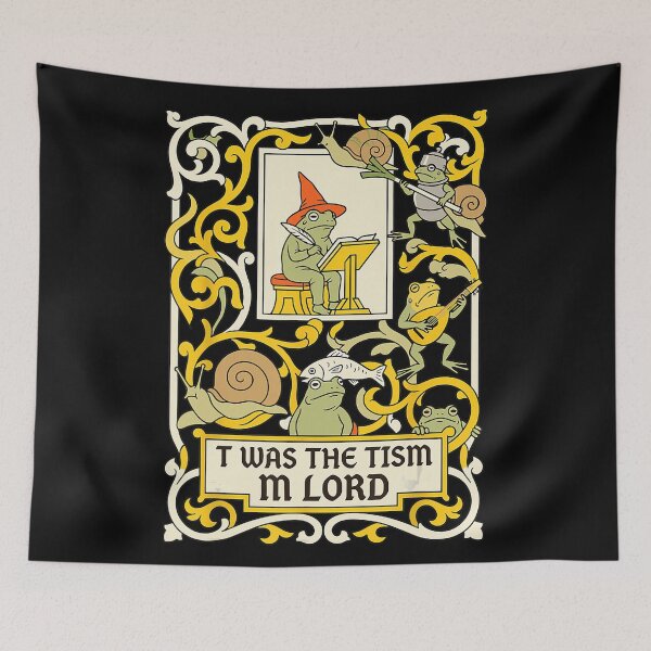 Item preview, T Was The Tism M Lord Neurodivergent Autism Community Meme designed and sold by CharlieConon.