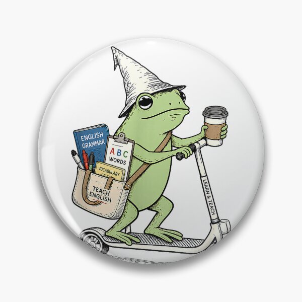 Item preview, Off to Teach English Teacher Frog Funny Back to School T-Shirt designed and sold by Juvestore24.