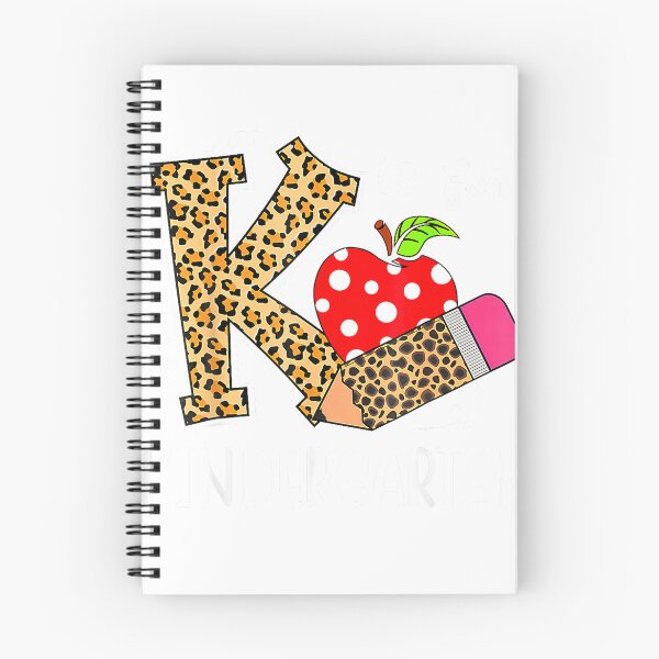 Item preview, K is for Kindergarten Teacher Leopard Back to School Children T-Shirt designed and sold by Cafe18.