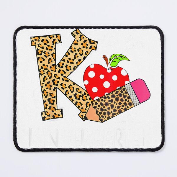Item preview, K is for Kindergarten Teacher Leopard Back to School Children T-Shirt designed and sold by Cafe18.