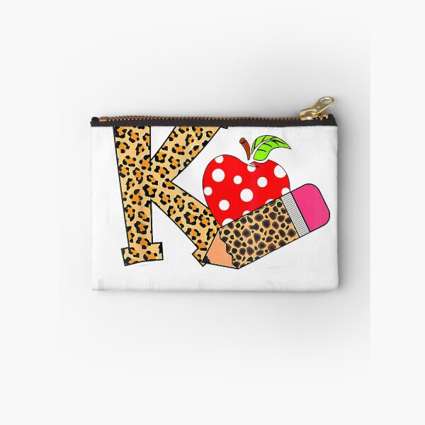 Item preview, K is for Kindergarten Teacher Leopard Back to School Children T-Shirt designed and sold by Cafe18.