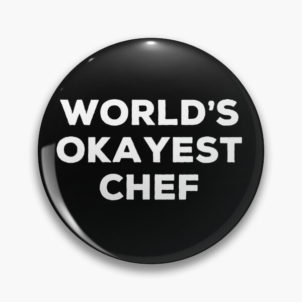 Item preview, World's Okayest Chef - Funny Cooking Chef Gift designed and sold by marthavelony.