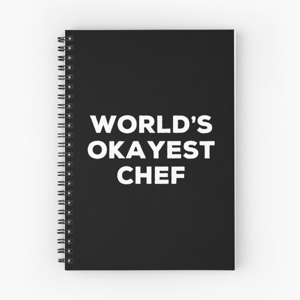 Item preview, World's Okayest Chef - Funny Cooking Chef Gift designed and sold by marthavelony.