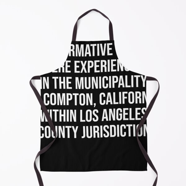 Item preview, My Formative Years Were Experienced In The Municipality Of Compton designed and sold by CharlieConon.