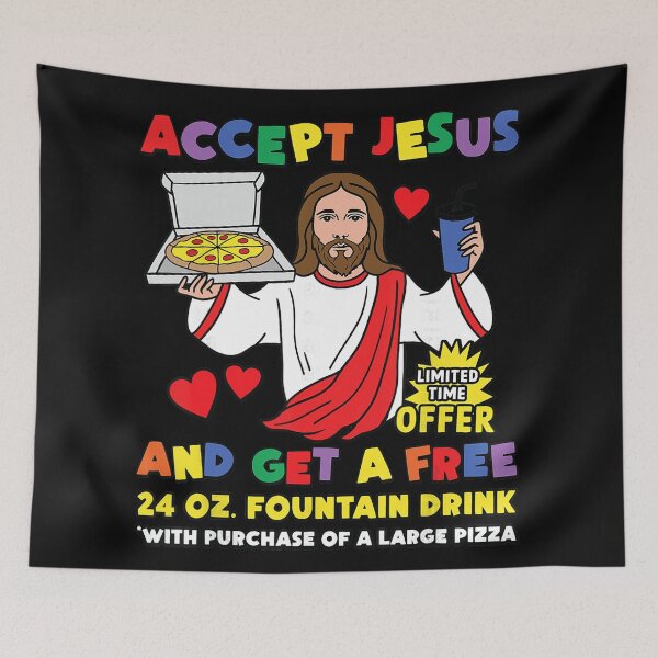 Item preview, Accept Jesus And Get A Free 24 Oz designed and sold by CharlieConon.