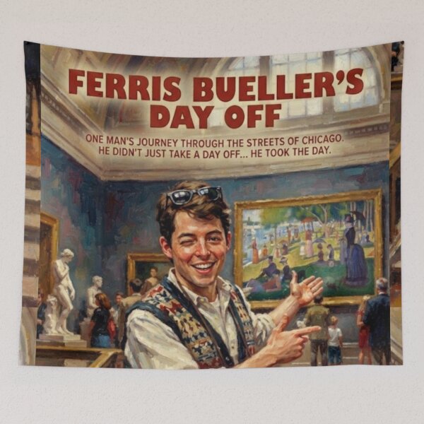Item preview, Ferris Bueller's Day Off Fine Art Tribute designed and sold by Art's Diner.