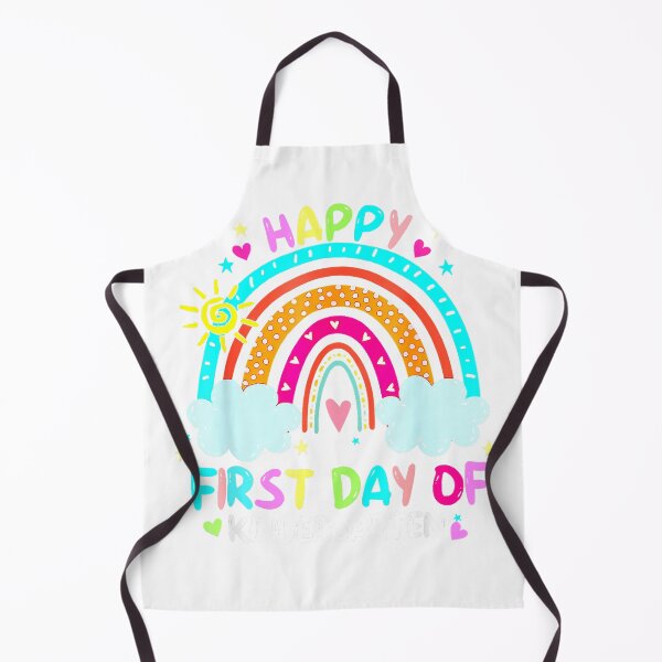 Item preview, Rainbow Happy First Day Of Kindergarten Back to school T-Shirt designed and sold by KTY-NUSS.