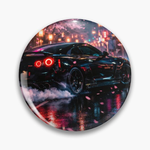 Item preview, Futuristic Car Illustration | Sleek Concept Vehicle | Neon Cyberpunk Automotive Aesthetic for Modern Wall Art designed and sold by PaintedPixels01.