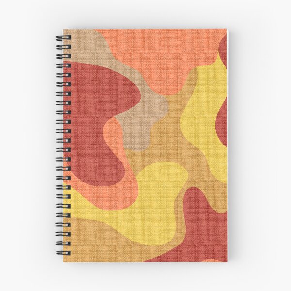 Item preview, Patrón abstracto sin costuras de camuflaje cálido retro designed and sold by SbRandomLab.