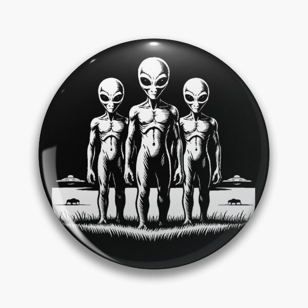 Item preview, Aliens in the Fields - Vintage UFO Retro Sci Fi Graphic designed and sold by JonelCrafts.