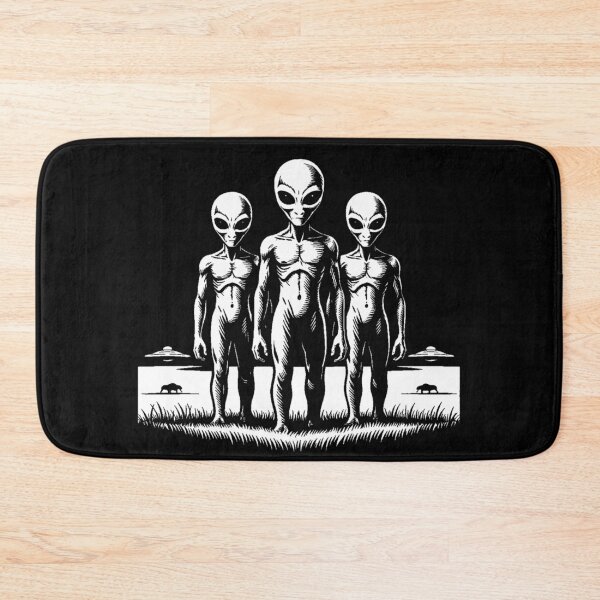 Item preview, Aliens in the Fields - Vintage UFO Retro Sci Fi Graphic designed and sold by JonelCrafts.