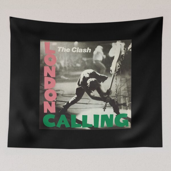 Item preview, London Calling 70s 80s Punk Rock The Clash Retro Vintage T-Shirt designed and sold by melaunttbiby.