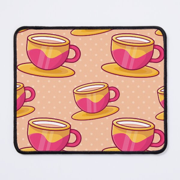 Item preview, Coffee Latte Seamless Pattern designed and sold by werezu.