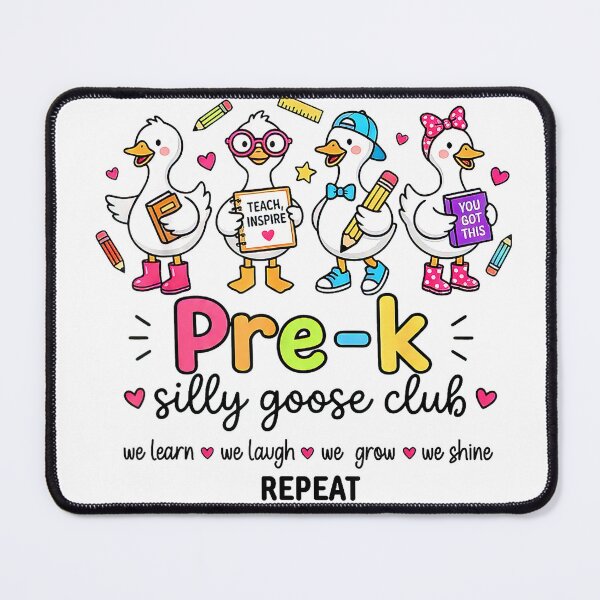 Item preview, Pre-K Silly Goose Club Teacher Kids Funny Back to School T-Shirt designed and sold by JJLetterDesigns.