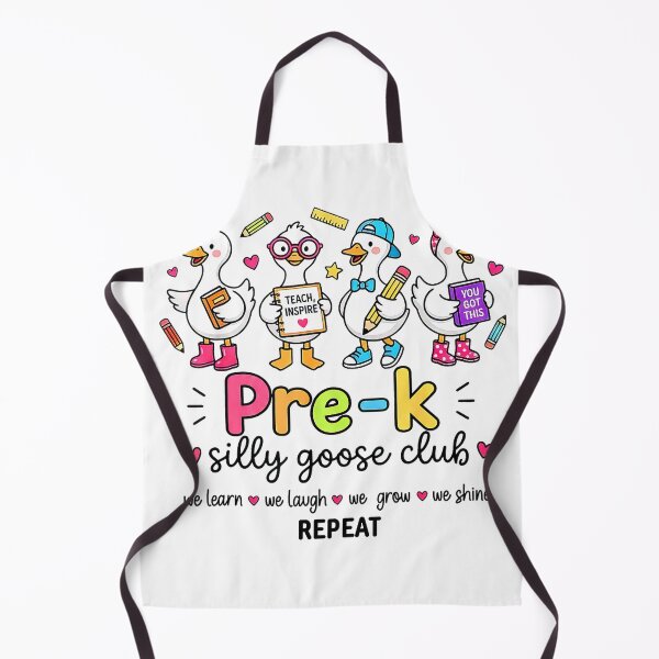 Item preview, Pre-K Silly Goose Club Teacher Kids Funny Back to School T-Shirt designed and sold by JJLetterDesigns.