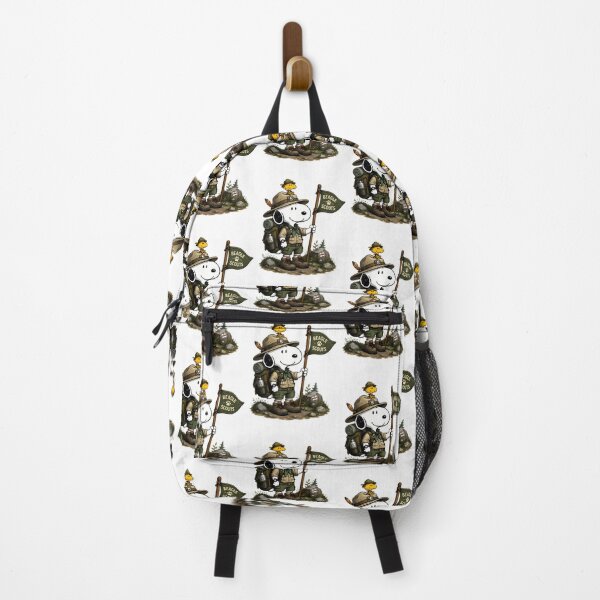 Item preview, Snoopy Woodstock Beagle Scouts Campfire Happy Camping | Best Buy designed and sold by budoleague.