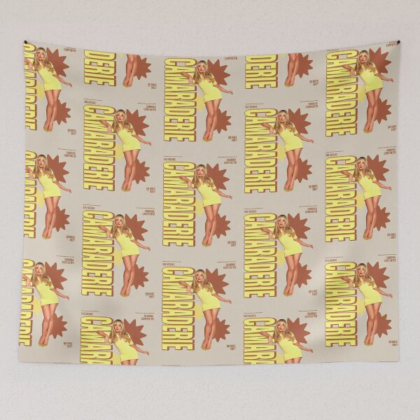 Item preview, Sabrina Carpenter Camaraderie Vintage Retro Typography designed and sold by SamirBeer96.