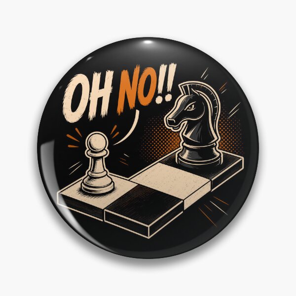 Artikelvorschau, Oh nein! Lustiges Schach-Meme, Schachspieler entworfen und verkauft von DuDuChben.